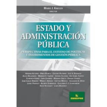 portada Estado y Administracion Publica (in Spanish)