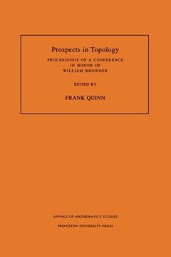 portada Prospects in Topology: Proceedings of a Conference in Honor of William Browder. (Am-138) (en Inglés)