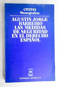 portada Las Medidas de Seguridad en el Derecho Español