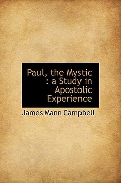 portada paul, the mystic: a study in apostolic experience