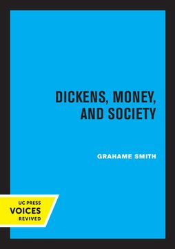 portada Dickens, Money, and Society (en Inglés)