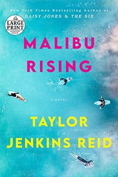 portada Malibu Rising (Random House Large Print) (libro en Inglés)