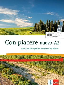 portada Con Piacere Nuovo a2: Kurs- und Übungsbuch + Mp3-Cd