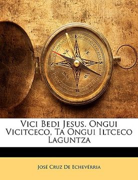 portada Vici Bedi Jesus. Ongui Vicitceco, Ta Ongui Iltceco Laguntza