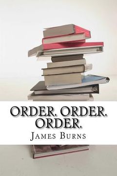 portada Order. Order. Order. (in English)