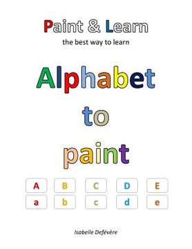 portada Alphabet to paint (en Inglés)