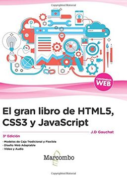 portada El Gran Libro de Html5, Css3 y Javascript 3ª Edición