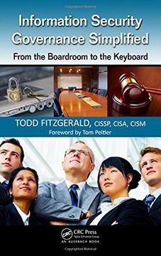portada Information Security Governance Simplified: From the Boardroom to the Keyboard (en Inglés)