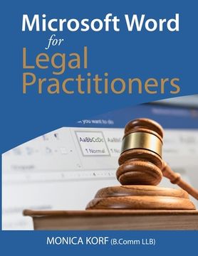 portada Microsoft Word for Legal Practitioners (en Inglés)