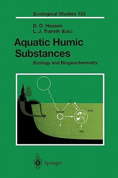 portada aquatic humic substances: ecology and biogeochemistry (en Inglés)