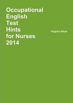 portada Occupational English Test Hints 2014 (en Inglés)