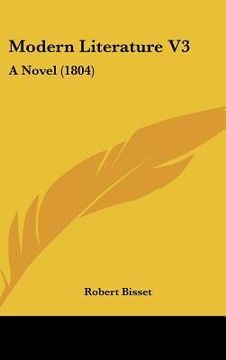 portada modern literature v3: a novel (1804) (en Inglés)