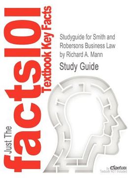portada studyguide for smith and robersons business law by richard a. mann, isbn 9780538473637