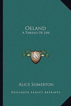 portada oeland: a thread of life (en Inglés)