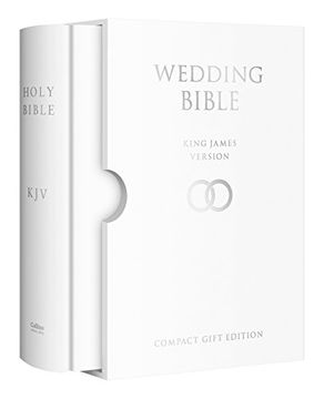 portada HOLY BIBLE: King James Version (KJV) White Compact Wedding Edition