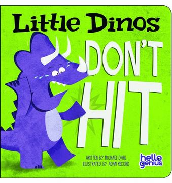 portada little dinos don't hit (en Inglés)