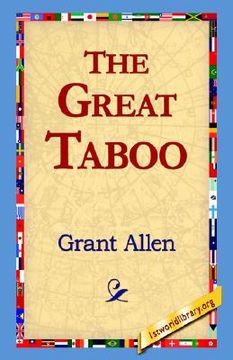portada the great taboo (en Inglés)