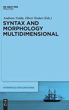 portada Syntax and Morphology Multi-Dimensional (en Inglés)