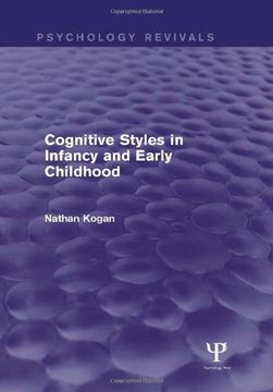 portada Cognitive Styles in Infancy and Early Childhood (en Inglés)
