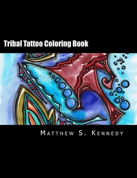 portada Tribal Tattoo Coloring Book (en Inglés)