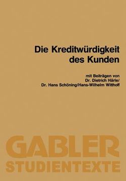 portada Die Kreditwürdigkeit Des Kunden (in German)