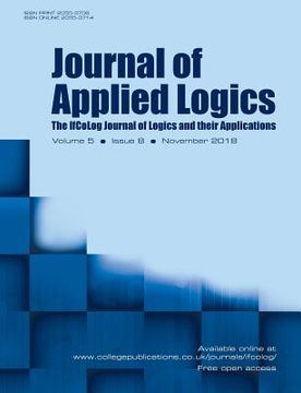 portada Journal of Applied Logics - IfCoLog Journal: Volume 5, number 8, November 2018 (en Inglés)