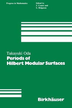 portada periods of hilbert modular surfaces (en Inglés)