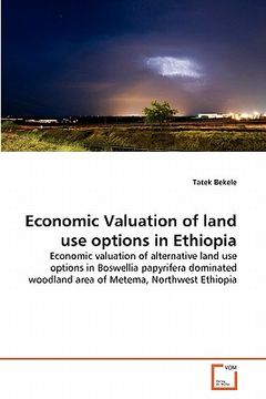 portada economic valuation of land use options in ethiopia (in English)