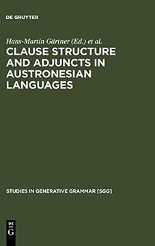 portada Clause Structure and Adjuncts in Austronesian Languages (en Inglés)