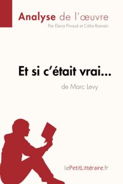 portada Et si C'était Vrai. De Marc Levy (en Francés)