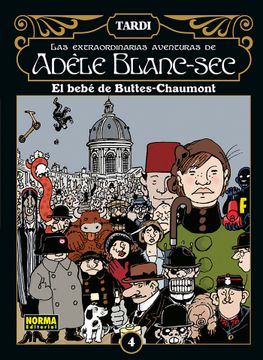 portada EXTRAORDINARIAS AVENTURAS ADELE BLANC-SEC 4 (in Spanish)