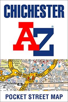 portada Chichester A-Z Pocket Street Map (en Inglés)
