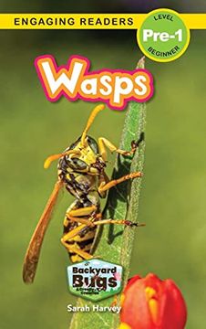 portada Wasps: Backyard Bugs and Creepy-Crawlies (Engaging Readers, Level Pre-1) (en Inglés)