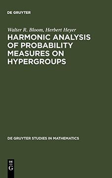 portada Harmonic Analysis of Probability Measures on Hypergroups (de Gruyter Studies in Mathematics) 