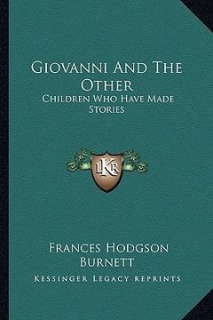 portada giovanni and the other: children who have made stories (en Inglés)