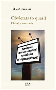 portada Obvietats (o Quasi): Filosofia Necessària: 52 (Assaig) (in Catalá)