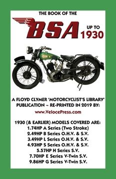 portada Book of the BSA Up to 1930 (en Inglés)