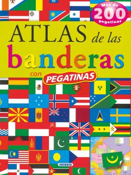 portada Atlas de las Banderas (Pegatinas) (Atlas de Animales con Pegatina)