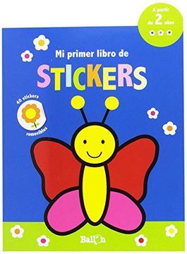 portada Mi Primer Libro de Stickers - Mariposa