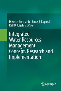 portada Integrated Water Resources Management: Concept, Research and Implementation (en Inglés)