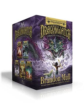 portada Dragonwatch Complete Collection: (Fablehaven Adventures) Dragonwatch; Wrath of the Dragon King; Master of the Phantom Isle; Champion of the Titan Games; Return of the Dragon Slayers 