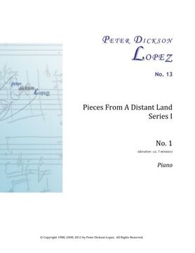 portada Pieces From A Distant Land, Series I: No. 1 (Volume 1)
