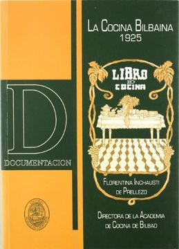 portada Libro de cocina - la cocina bilbaina 1925 (Bilbainos Recuperados)