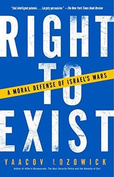 portada Right to Exist: A Moral Defense of Israel's Wars (en Inglés)