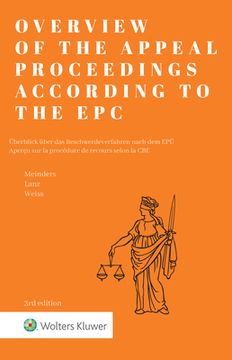 portada Overview of the Appeal Proceedings according to the EPC (en Inglés)