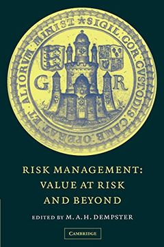 portada Risk Management Paperback (en Inglés)