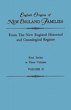 portada english origins of new england families. from the new england historical and genealogical register. first series, in three volumes. volume ii (en Inglés)