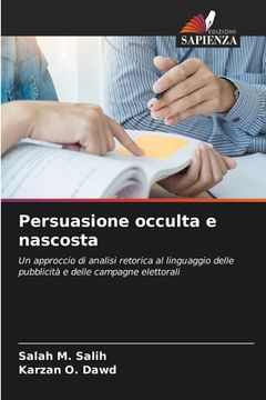 portada Persuasione occulta e nascosta (en Italiano)