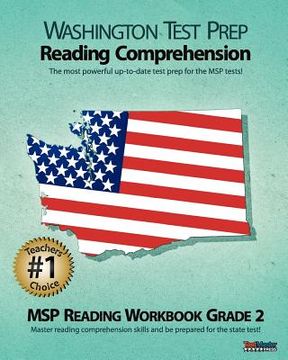 portada washington test prep reading comprehension msp reading workbook grade 2 (in English)