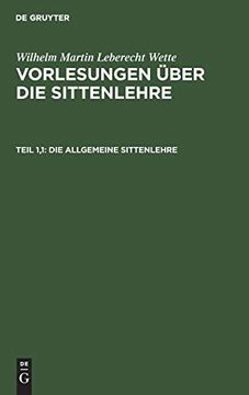 portada Vorlesungen Über die Sittenlehre (en Alemán)